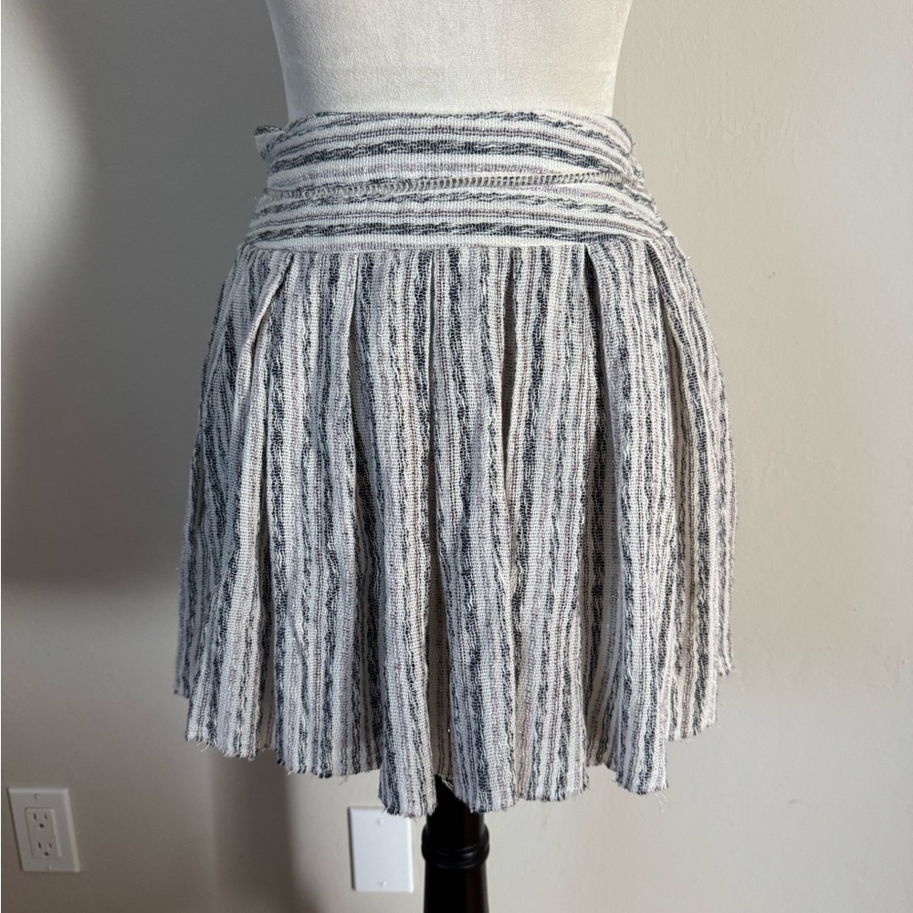 Vena Cava Black and White A-Line Skirt
